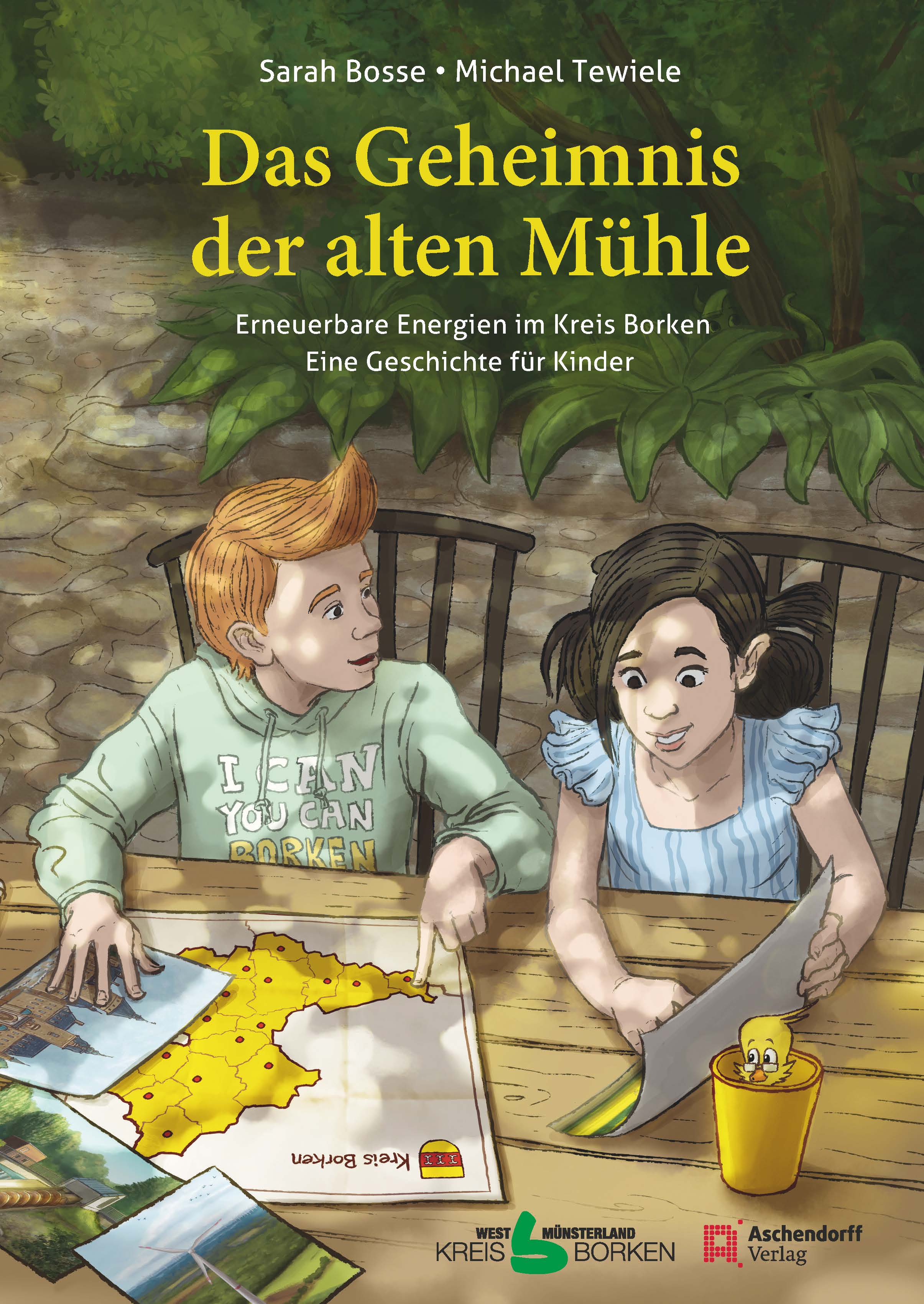 Buchdeckblatt "Das Geheimnis der alten Mühle"